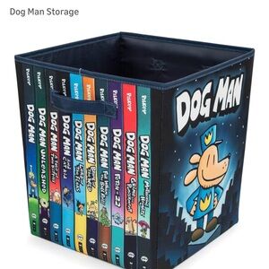 Organizer Bin - Black Dog Man storage 11x11